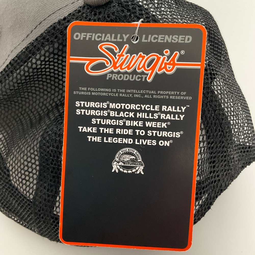 Sturgis 72nd Annual Black Hills Rally Adjustable Strap Embroidered NWT’s Hat - Picture 3 of 11